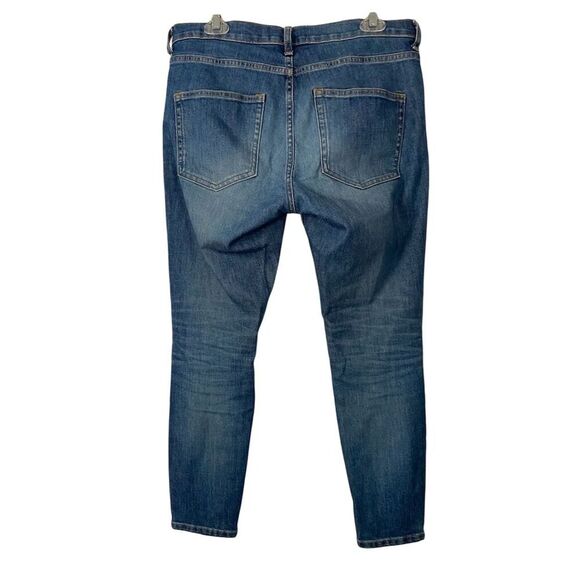 Everlane Ankle Jeans Blue Mid-Rise Denim 5-Pocket Size 30 - Picture 2 of 10